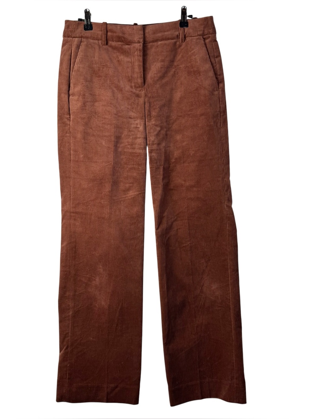 J. Crew Copper Brown Natalia Corduroy Straight Leg Pants 4